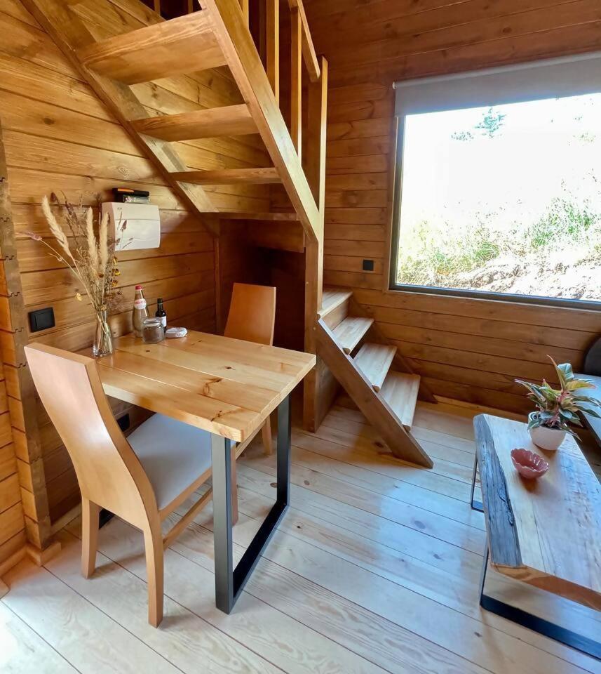 فندق Mountain Eco Shelter 3 Corujeira de Dentro المظهر الخارجي الصورة